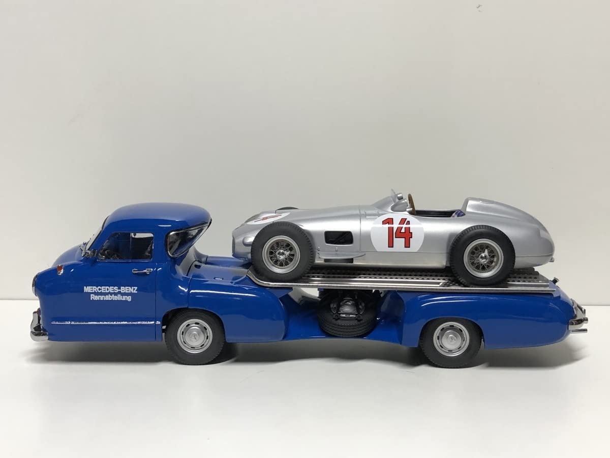 Amazon | iScale 1/18 Mercedes Benz Renntransporter the blue wonder